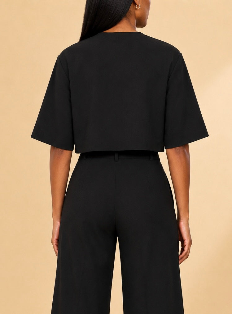 Boxy cropped top