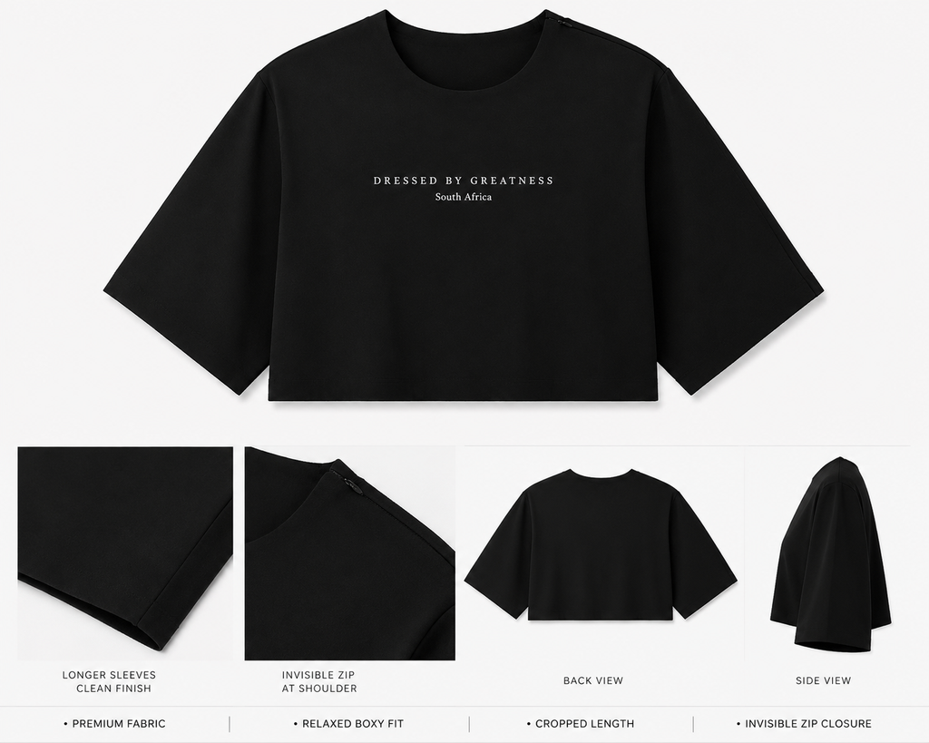 Boxy cropped top